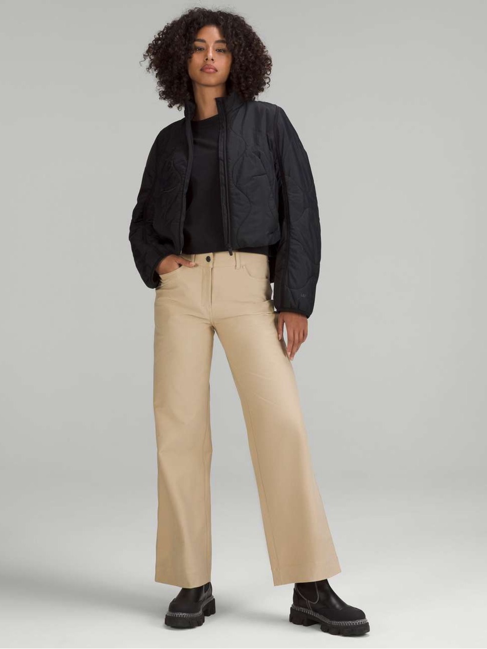 Lululemon City Sleek 5 Pocket High-Rise Wide-Leg Pant